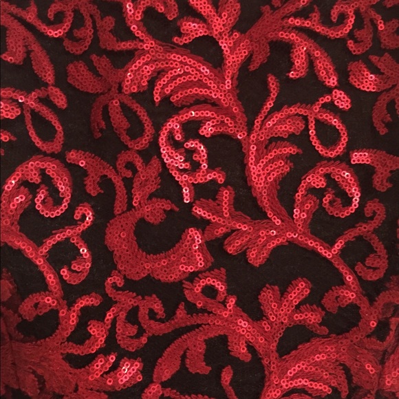 Stunning NWT Antonio Melani sequin beaded midi dress - Picture 5 of 7